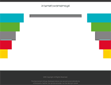 Tablet Screenshot of internetowamama.pl